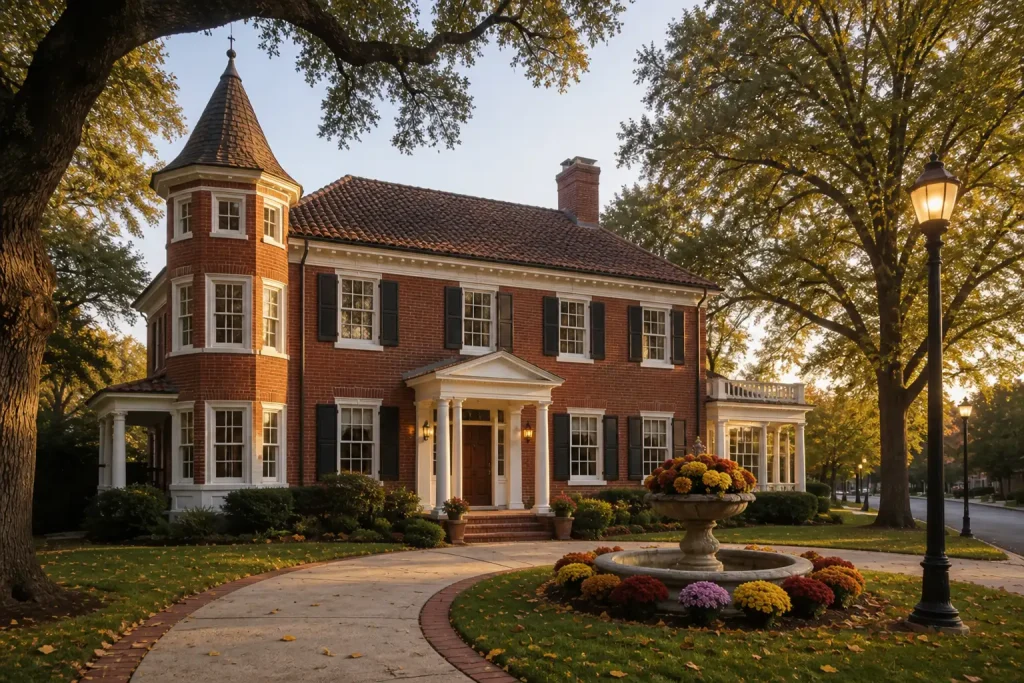 Monte Vista home in San Antonio in the fall